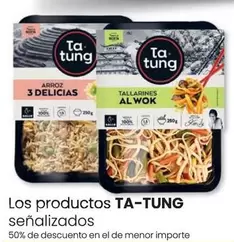 Oferta de Ta Tung - Los Productos Senalizados en Eroski