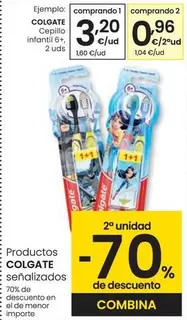 Oferta de Colgate - Cepillo Infantil 6+ por 3,2€ en Eroski