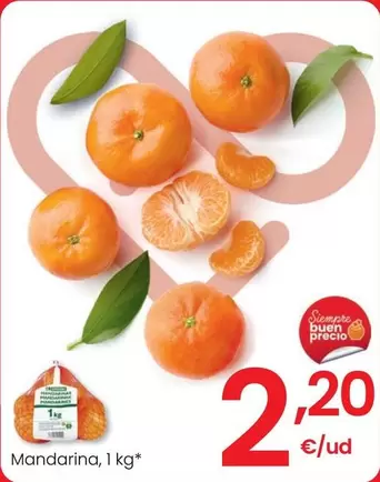 Oferta de Mandarina por 2,2€ en Eroski