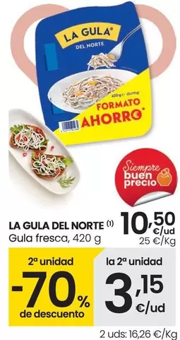 Oferta de La Gula Del Norte - Gula Fresca por 10,5€ en Eroski