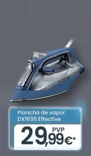 Oferta de Rowenta - Plancha De Vapor DX1636 Effective por 29,99€ en Eroski