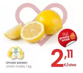 Oferta de Limon Malla por 2,11€ en Eroski