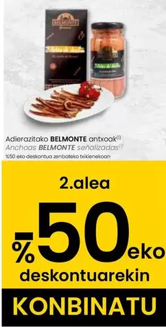 Oferta de Belmonte - Anchoas Senalizadas en Eroski