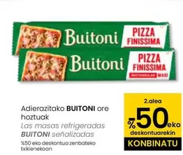 Oferta de Buitoni - Las Masas Refrigeradas Senalizados en Eroski