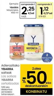 Oferta de Ybarra - Mayonesa por 2,25€ en Eroski