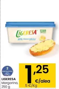 Oferta de Ligeresa - Margarina por 1,25€ en Eroski