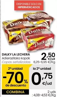 Oferta de Dalky - La Lechera Copas Señalizadas por 2,59€ en Eroski