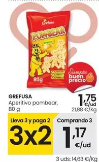 Oferta de Grefusa - Aperitivo Pombear por 1,75€ en Eroski