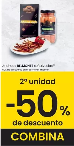 Oferta de Belmonte - Anchoas Senalizadas en Eroski