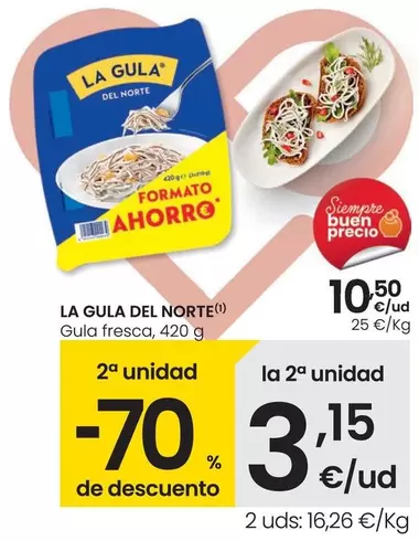 Oferta de La Gula del Norte - Gula Fresca por 10,5€ en Eroski