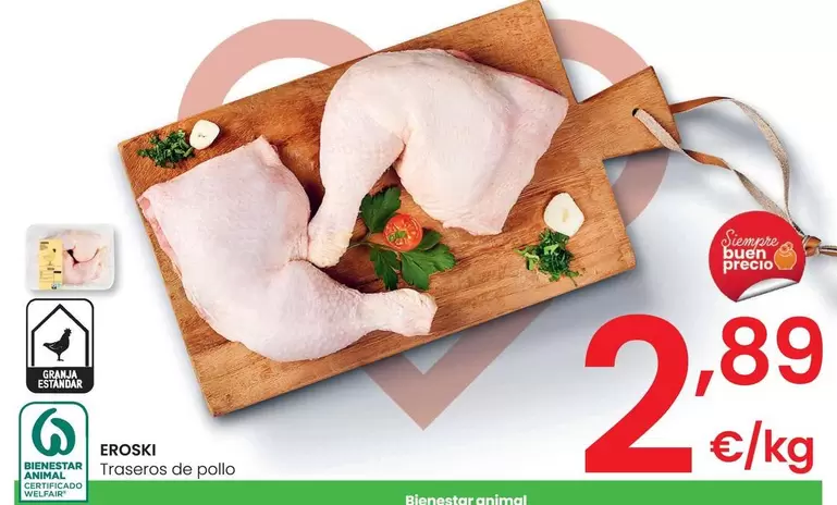 Oferta de Eroski - Traseros De Pollo por 2,89€ en Eroski