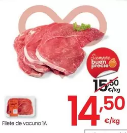 Oferta de Filete De Vacuno por 14,5€ en Eroski