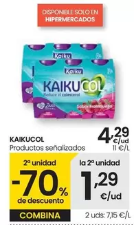 Oferta de Kaiku - Kaikucol Productos Senalizados por 4,29€ en Eroski