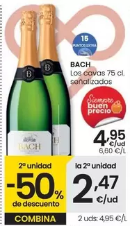 Oferta de Bach - Los Cavas por 4,95€ en Eroski