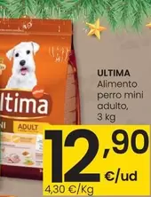 Oferta de Ultima - Alimento Perro Mini Adulto por 12,9€ en Eroski