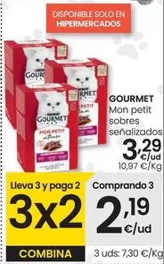 Oferta de Gourmet - Mon Petit Sobres por 3,29€ en Eroski