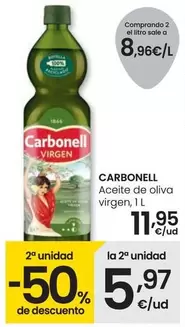 Oferta de Carbonell - Aceite De Oliva Virgen por 11,95€ en Eroski