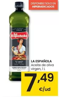 Oferta de La Española - Aceite De Oliva Virgen por 7,49€ en Eroski