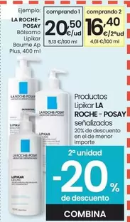 Oferta de La Roche Posay - Balsamo Lipikar Baume Ap Plus por 20,5€ en Eroski