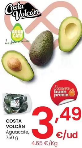 Oferta de Costa Volcán - Aguacate por 3,49€ en Eroski