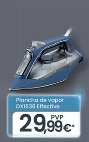 Oferta de Rowenta - Plancha De Vapor DX1636 Effective por 29,99€ en Eroski