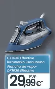 Oferta de Rowenta - Plancha De Vapor DX1636 Effective por 29,99€ en Eroski