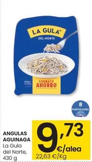 Oferta de La Gula Del Norte - Angulas Aguinaga por 9,73€ en Eroski