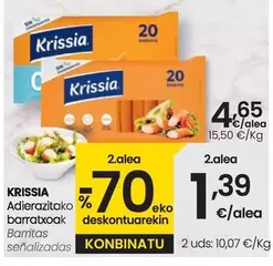 Oferta de Krissia - Barritas por 4,65€ en Eroski