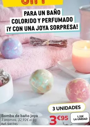 Oferta de Bomba De Baño Joya por 3,95€ en GiFi