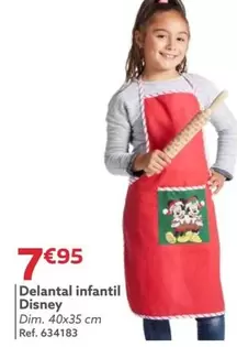 Oferta de Delantal Infantil Disney por 7,95€ en GiFi