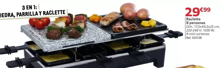 Oferta de DIM - Raclette À Partsous por 29,99€ en GiFi