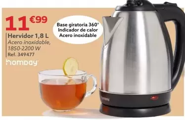 Oferta de Hervidor 1,8 L por 11,99€ en GiFi