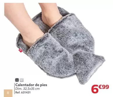 Oferta de Calentador De Pies por 6,99€ en GiFi