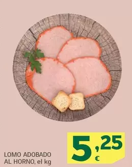 Oferta de Lomo Adobado Al Horno por 5,25€ en HiperDino