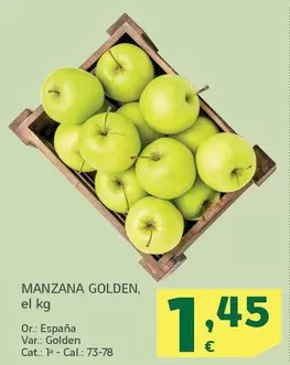 Oferta de España - Manzana Golden por 1,45€ en HiperDino