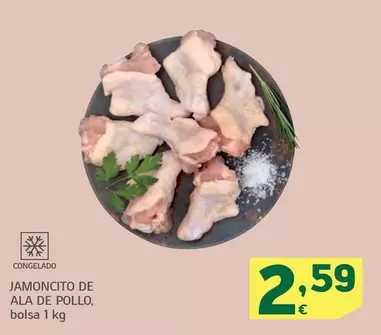 Oferta de Jamoncito De Ala De Pollo por 2,59€ en HiperDino