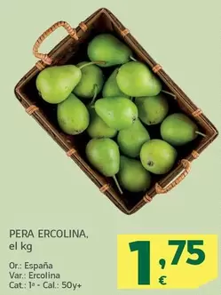 Oferta de España - Pera Ercolina por 1,75€ en HiperDino