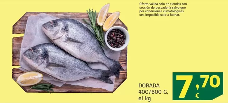 Oferta de Dorada por 7,7€ en HiperDino