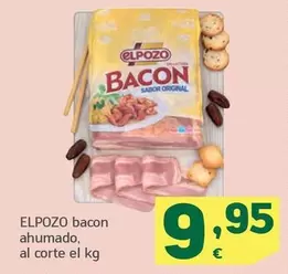 Oferta de Elpozo - Bacon Ahumado Al Corte por 9,95€ en HiperDino