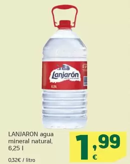 Oferta de Lanjarón - Agua Mineral Natural por 1,99€ en HiperDino