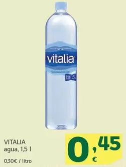 Oferta de Vitalia - Agua por 0,45€ en HiperDino