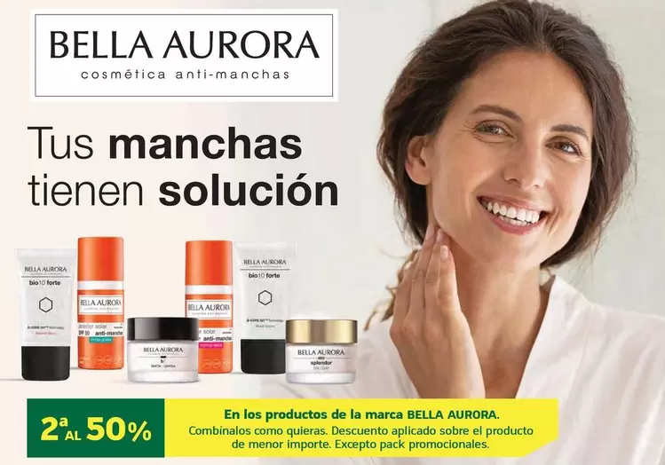 Oferta de Bella Aurora - En Los Productos De La Marca  en HiperDino