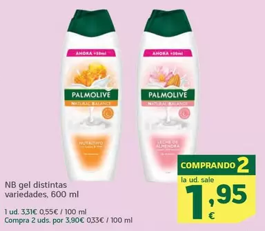 Oferta de Palmolive - NB Gel Distintas Variedades por 3,31€ en HiperDino