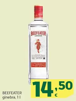 Oferta de Beefeater - Ginebra por 14,5€ en HiperDino