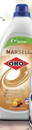 Oferta de Oro - Detergente Liquido Marsella por 4,79€ en HiperDino