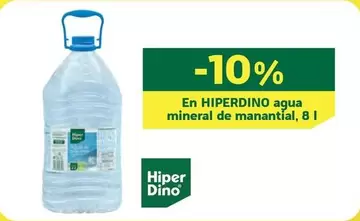 Oferta de Hiperdino - En Agua Mineral De Manantial en HiperDino