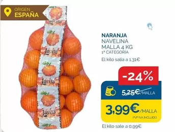 Oferta de Origen - Naranja por 3,99€ en Supermercados La Despensa