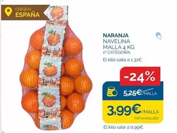 Oferta de Origen - Naranja por 3,99€ en Supermercados La Despensa