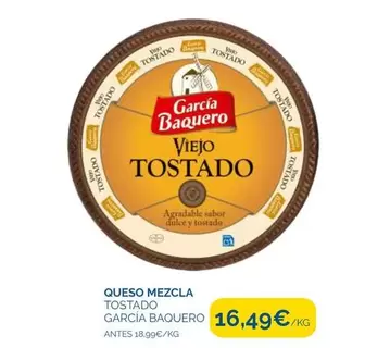 Oferta de García Baquero - Queso Mezcla por 16,49€ en Supermercados La Despensa