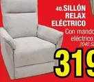 Oferta de Relax - Sillón  Eléctrico por 319€ en Rapimueble